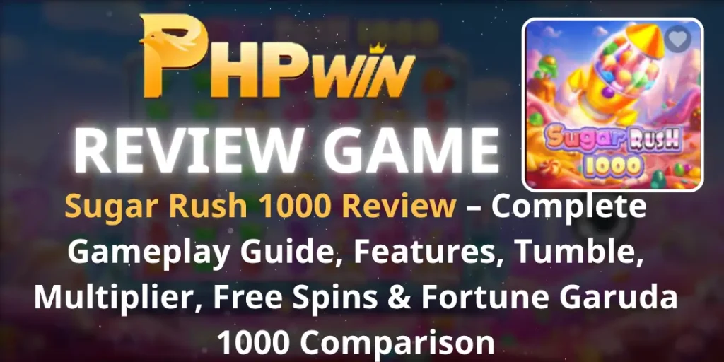 Sugar Rush 1000 Review – Complete Gameplay Guide, Features, Tumble, Multiplier, Free Spins & Fortune Garuda 1000 Comparison - PHPWIN 24 Sugar Rush 1000 Review PHPWIN